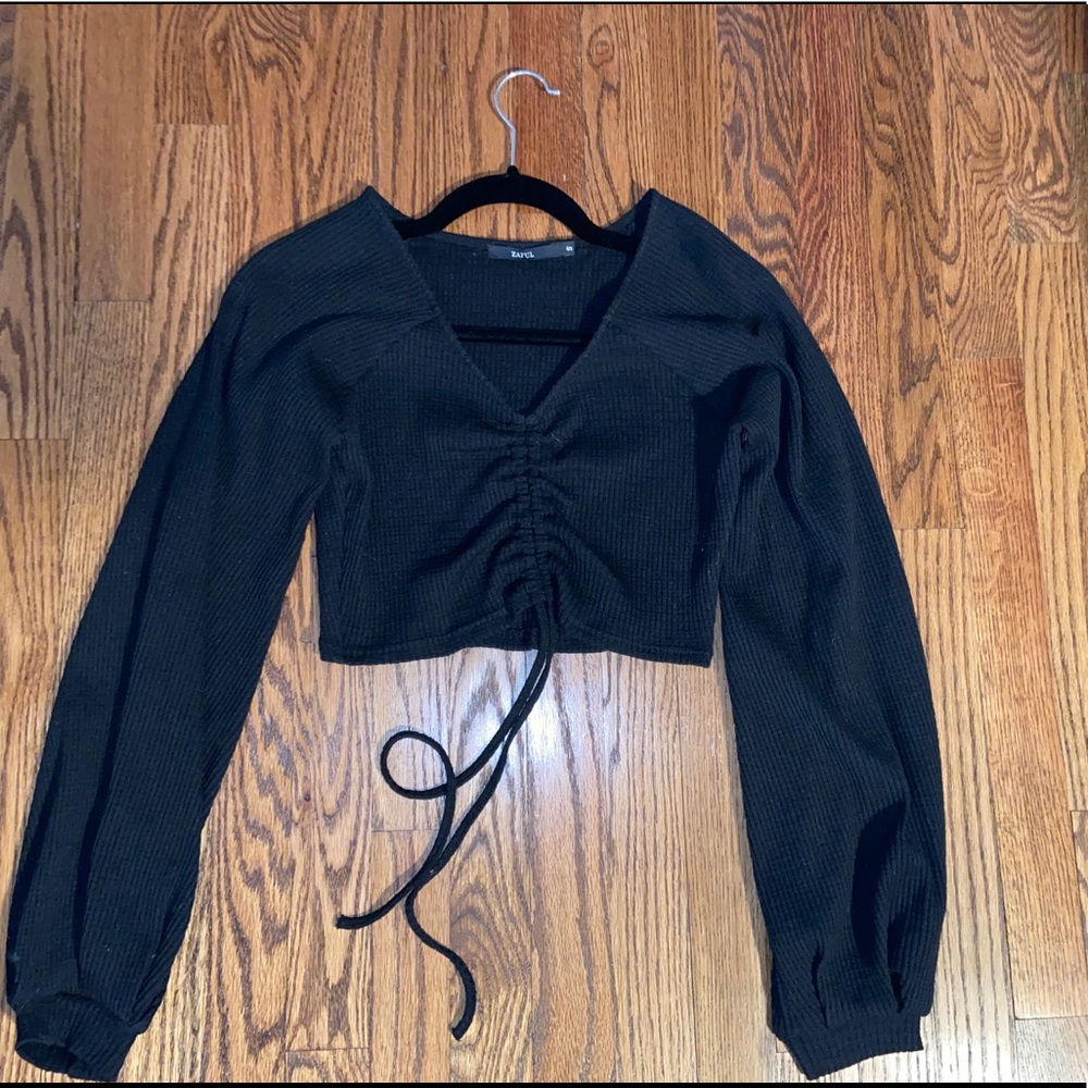 Cropped sweater